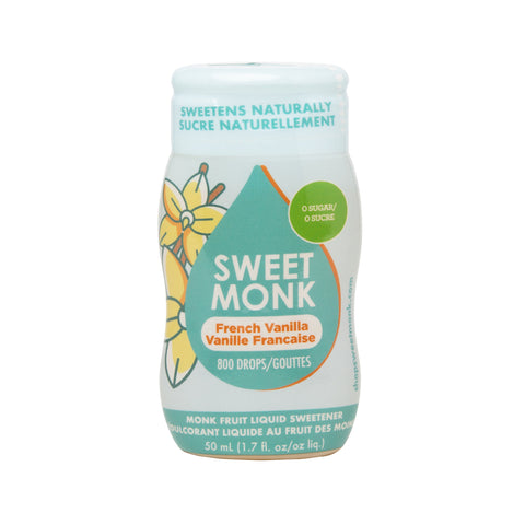 SweetMonk 50ml - French Vanilla Liquid Monk Fruit